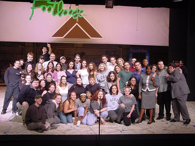 Cast & Crew of Footloose...click for Full Resolution Image